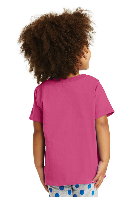 Port & Company Toddler Core Cotton Tee. CAR54T - Sangria - Union Prints