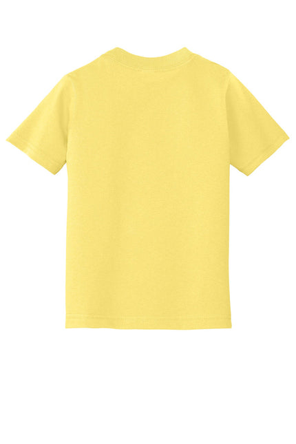 Port & Company Toddler Core Cotton Tee. CAR54T - Yellow - Union Prints