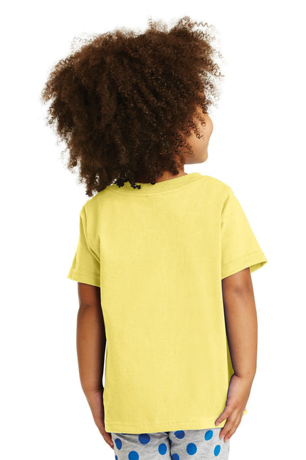 Port & Company Toddler Core Cotton Tee. CAR54T - Yellow - Union Prints