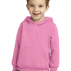 Port & Company Toddler Core Fleece Pullover Hooded Sweatshirt. CAR78TH - Candy Pink - Union Prints
