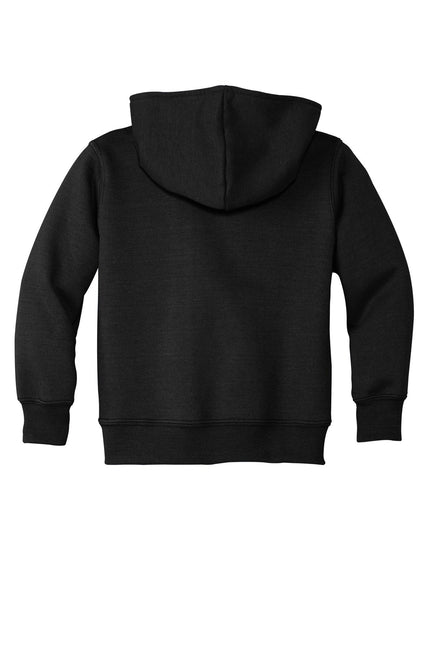 Port & Company Toddler Core Fleece Pullover Hooded Sweatshirt. CAR78TH - Jet Black - Union Prints