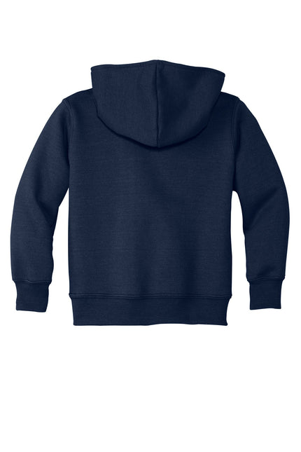 Port & Company Toddler Core Fleece Pullover Hooded Sweatshirt. CAR78TH - Navy - Union Prints