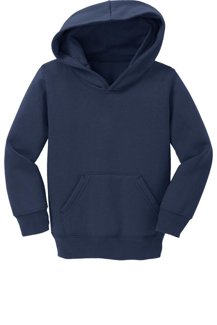 Port & Company Toddler Core Fleece Pullover Hooded Sweatshirt. CAR78TH - Navy - Union Prints