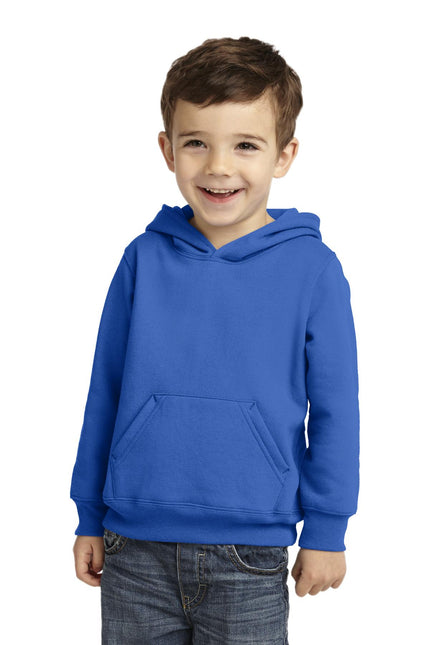 Port & Company Toddler Core Fleece Pullover Hooded Sweatshirt. CAR78TH - Royal - Union Prints