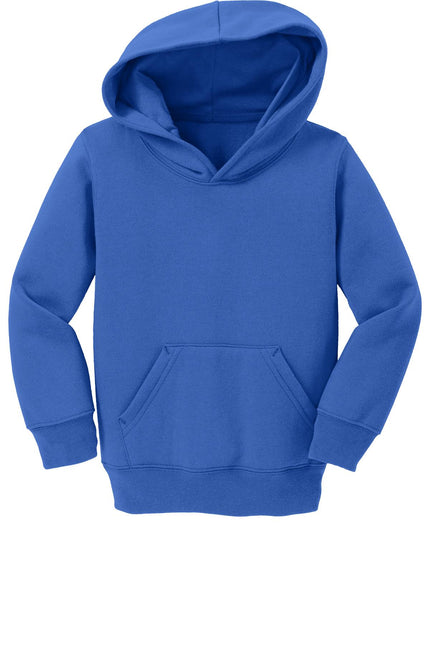 Port & Company Toddler Core Fleece Pullover Hooded Sweatshirt. CAR78TH - Royal - Union Prints