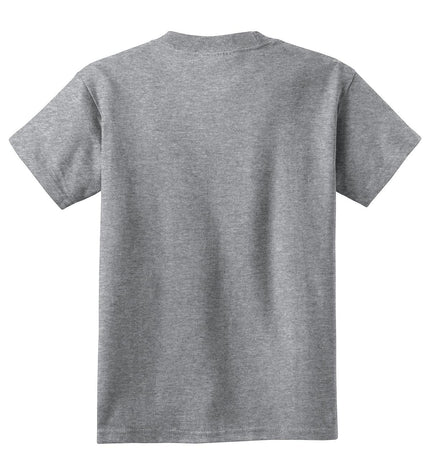 Port & Company - Youth Core Cotton Tee. PC54Y - Athletic Heather - Union Prints