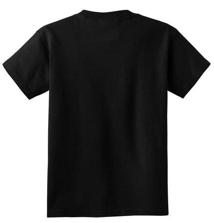 Port & Company - Youth Core Cotton Tee. PC54Y - Jet Black - Union Prints
