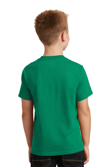 Port & Company - Youth Core Cotton Tee. PC54Y - Kelly - Union Prints