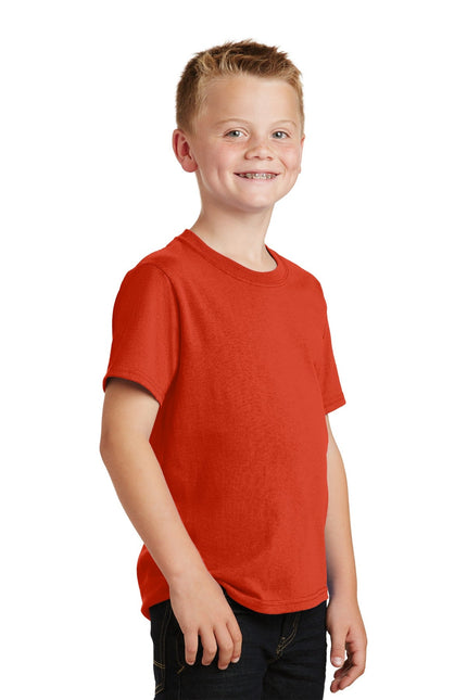 Port & Company - Youth Core Cotton Tee. PC54Y - Orange - Union Prints