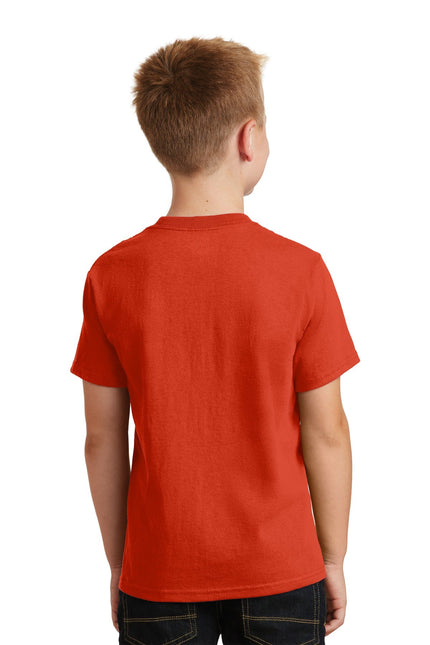 Port & Company - Youth Core Cotton Tee. PC54Y - Orange - Union Prints