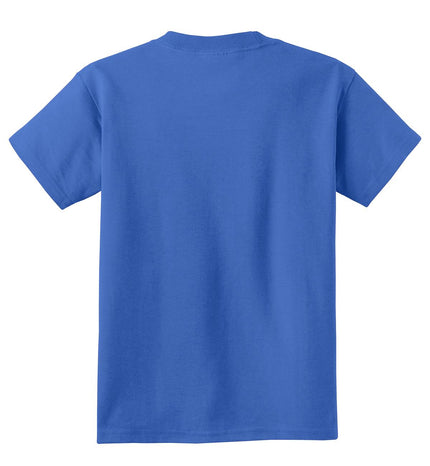 Port & Company - Youth Core Cotton Tee. PC54Y - Royal - Union Prints