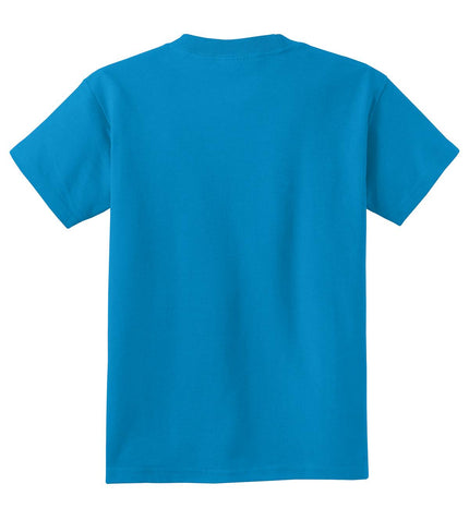 Port & Company - Youth Core Cotton Tee. PC54Y - Sapphire - Union Prints