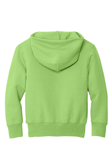 Port & Company - Youth Core Fleece Pullover Hooded Sweatshirt. PC90YH - Lime - Union Prints