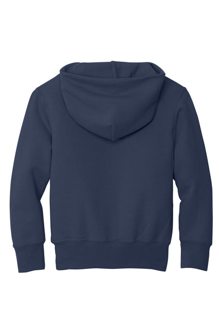 Port & Company - Youth Core Fleece Pullover Hooded Sweatshirt. PC90YH - Navy - Union Prints