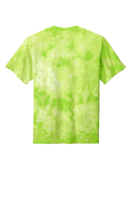Port & Company Youth Crystal Tie-Dye Tee PC145Y - Lemon Lime - Union Prints