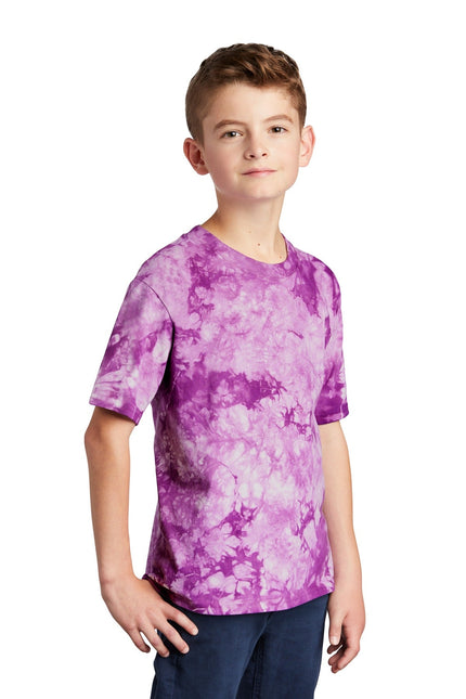 Port & Company Youth Crystal Tie-Dye Tee PC145Y - Purple - Union Prints
