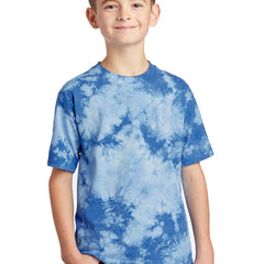 Port & Company Youth Crystal Tie-Dye Tee PC145Y - Sky Blue - Union Prints