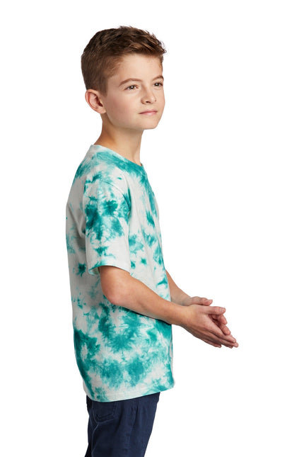 Port & Company Youth Crystal Tie-Dye Tee PC145Y - Teal - Union Prints