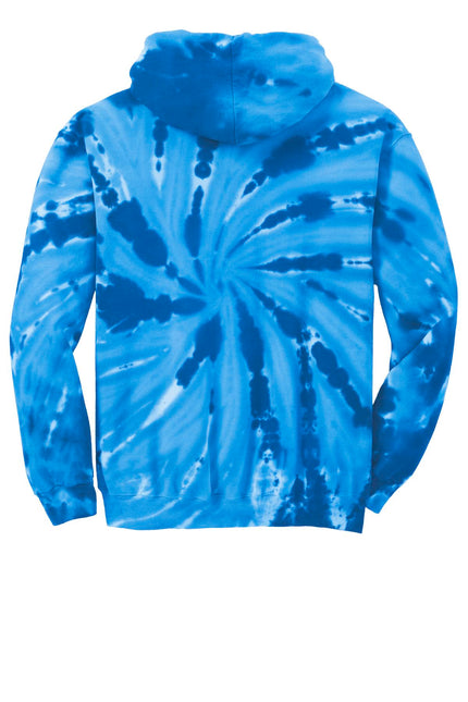 Port & Company Youth Tie-Dye Pullover Hooded Sweatshirt. PC146Y - Royal - Union Prints