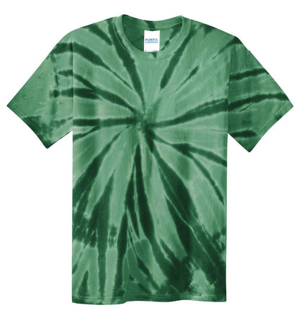 Port & Company - Youth Tie-Dye Tee. PC147Y - Forest Green - Union Prints