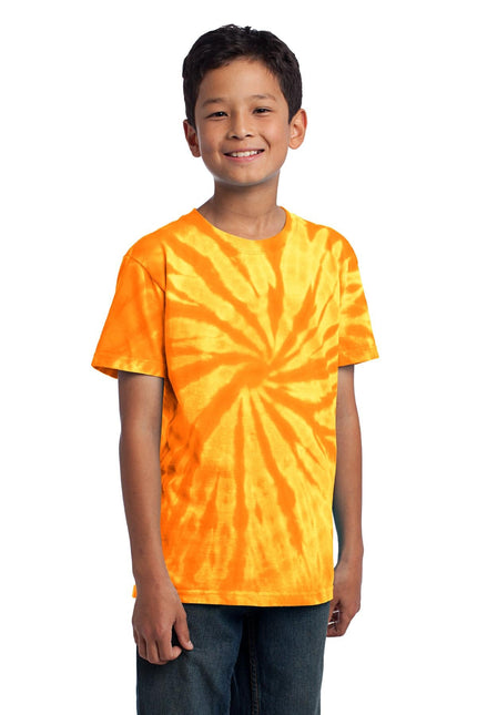 Port & Company - Youth Tie-Dye Tee. PC147Y - Gold - Union Prints