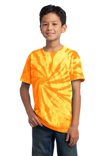 Port & Company - Youth Tie-Dye Tee. PC147Y - Gold - Union Prints