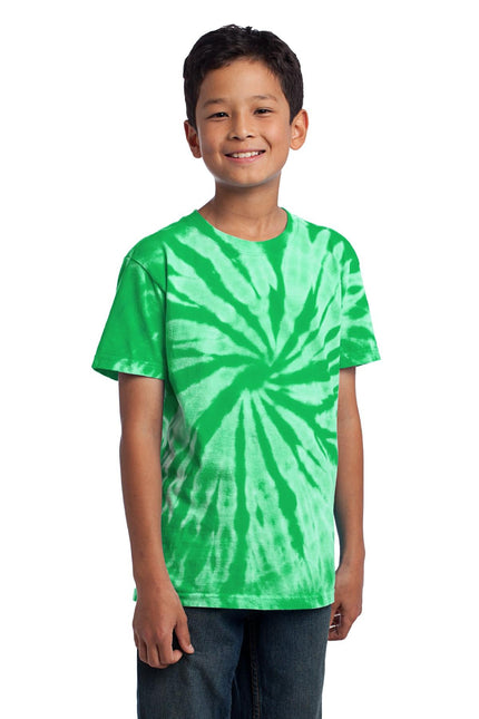 Port & Company - Youth Tie-Dye Tee. PC147Y - Kelly - Union Prints
