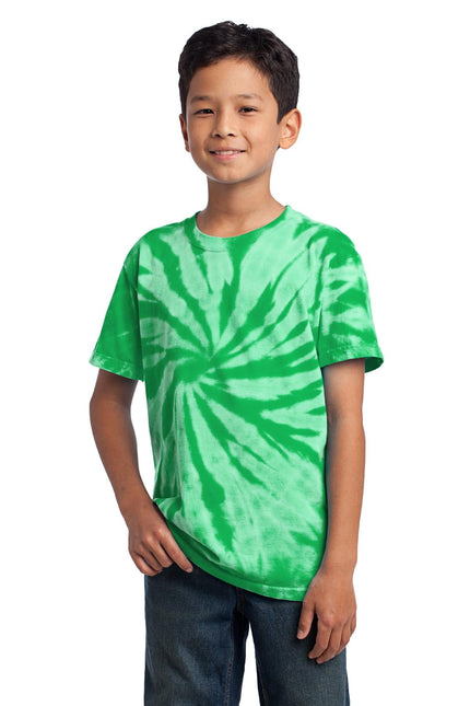 Port & Company - Youth Tie-Dye Tee. PC147Y - Kelly - Union Prints