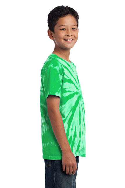 Port & Company - Youth Tie-Dye Tee. PC147Y - Kelly - Union Prints