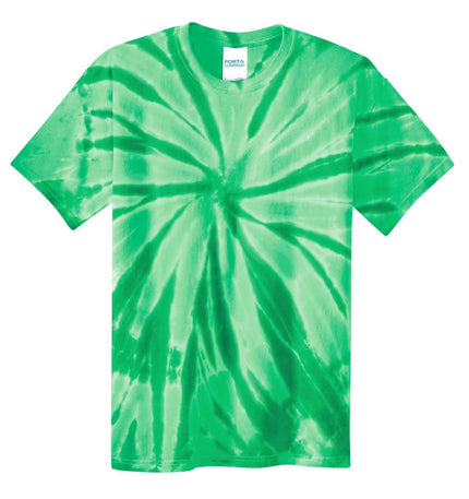 Port & Company - Youth Tie-Dye Tee. PC147Y - Kelly - Union Prints