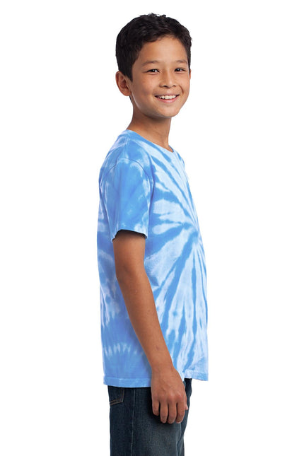 Port & Company - Youth Tie-Dye Tee. PC147Y - Light Blue - Union Prints