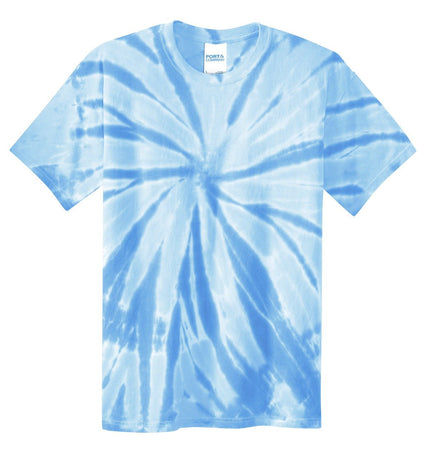 Port & Company - Youth Tie-Dye Tee. PC147Y - Light Blue - Union Prints