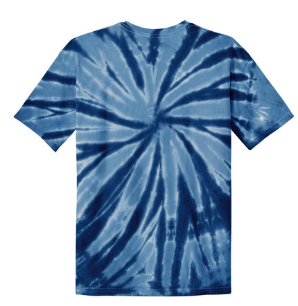 Port & Company - Youth Tie-Dye Tee. PC147Y - Navy - Union Prints