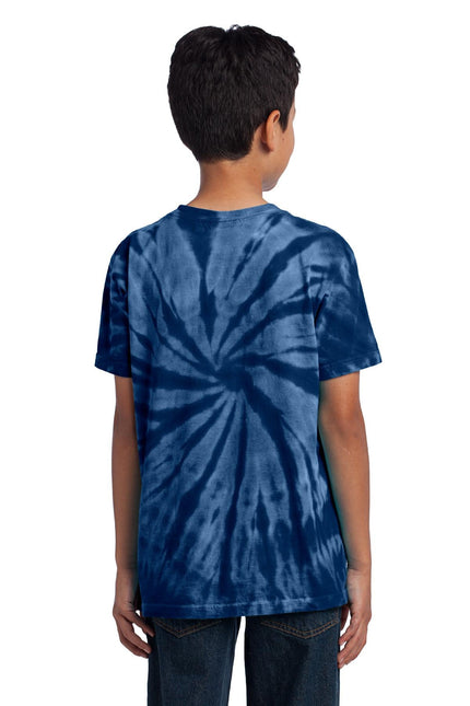 Port & Company - Youth Tie-Dye Tee. PC147Y - Navy - Union Prints