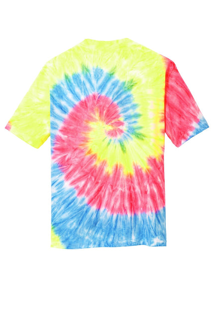 Port & Company - Youth Tie-Dye Tee. PC147Y - Neon Rainbow - Union Prints