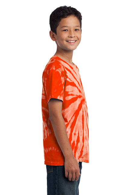 Port & Company - Youth Tie-Dye Tee. PC147Y - Orange - Union Prints