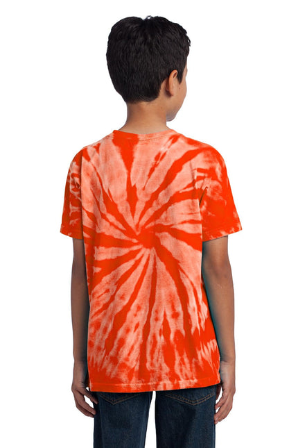 Port & Company - Youth Tie-Dye Tee. PC147Y - Orange - Union Prints