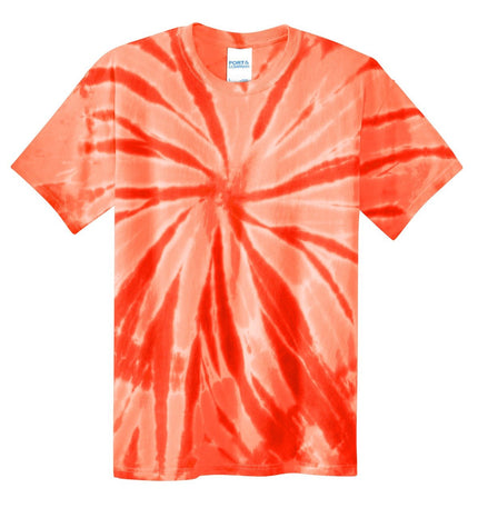 Port & Company - Youth Tie-Dye Tee. PC147Y - Orange - Union Prints
