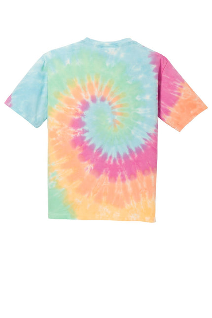 Port & Company - Youth Tie-Dye Tee. PC147Y - Pastel Rainbow - Union Prints
