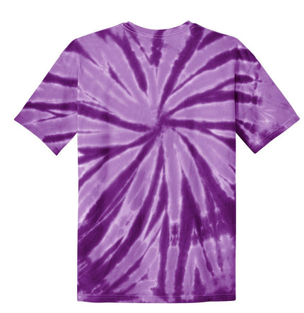 Port & Company - Youth Tie-Dye Tee. PC147Y - Purple - Union Prints