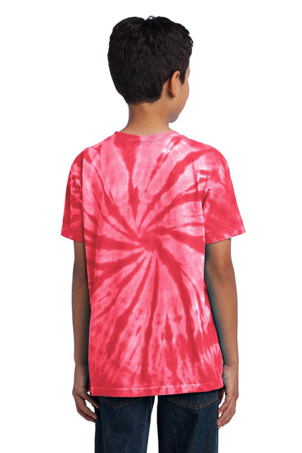 Port & Company - Youth Tie-Dye Tee. PC147Y - Red - Union Prints