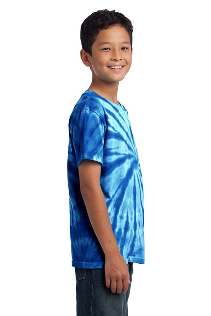 Port & Company - Youth Tie-Dye Tee. PC147Y - Royal - Union Prints