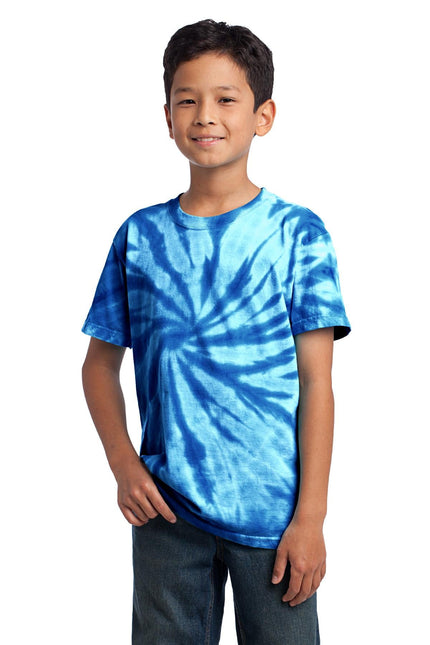 Port & Company - Youth Tie-Dye Tee. PC147Y - Royal - Union Prints