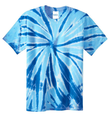 Port & Company - Youth Tie-Dye Tee. PC147Y - Royal - Union Prints