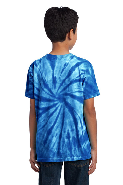 Port & Company - Youth Tie-Dye Tee. PC147Y - Royal - Union Prints