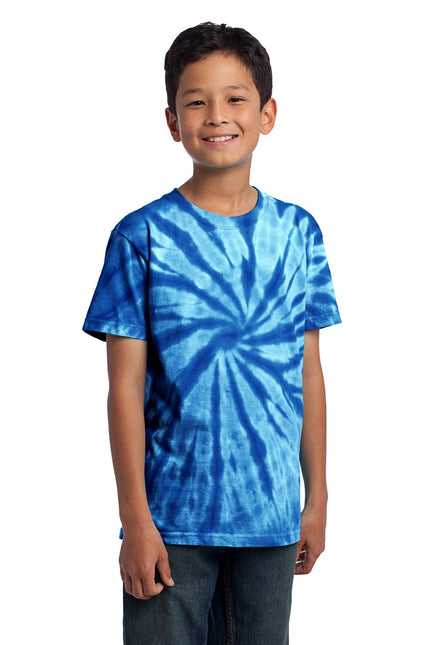 Port & Company - Youth Tie-Dye Tee. PC147Y - Royal - Union Prints