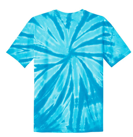 Port & Company - Youth Tie-Dye Tee. PC147Y - Turquoise - Union Prints
